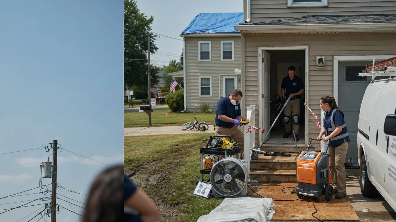 Water Damage Repair in Matherville, IL near me